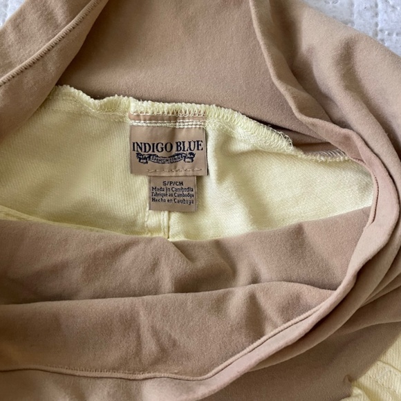 Maternity Jeans light yellow Indigo Blue brand - Picture 8 of 12